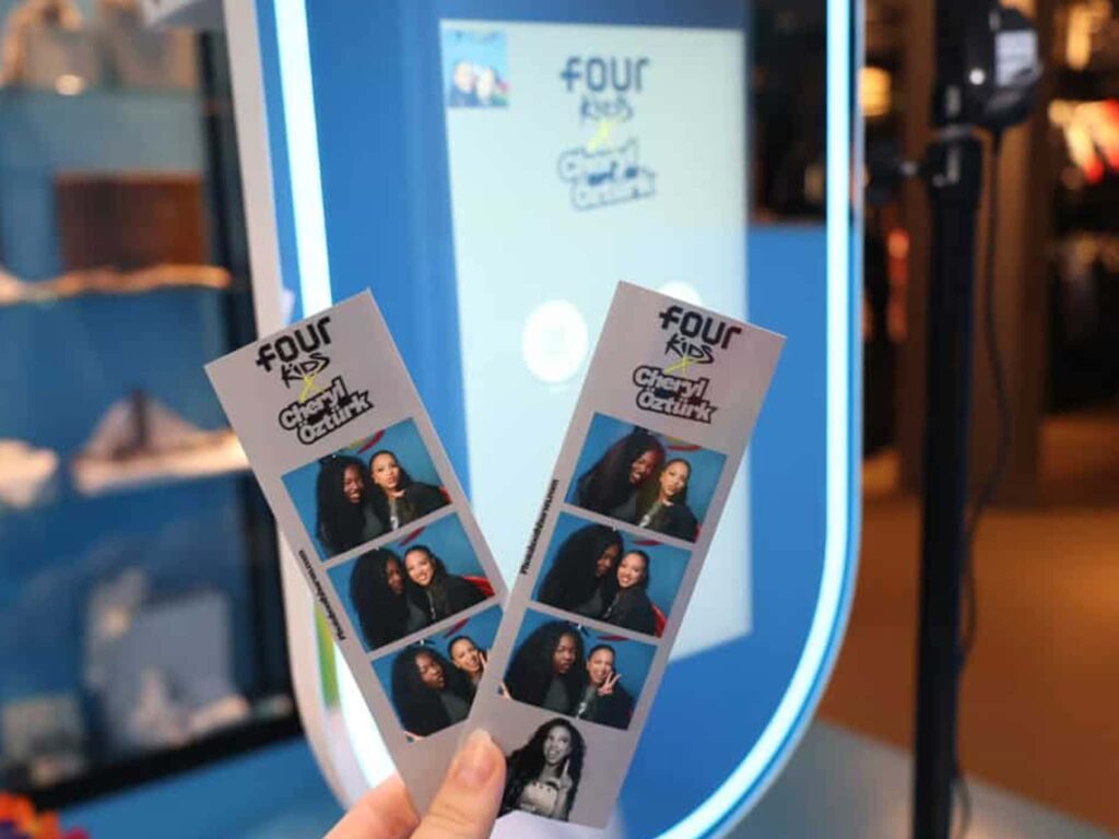 Fotostrip in jullie huisstijl