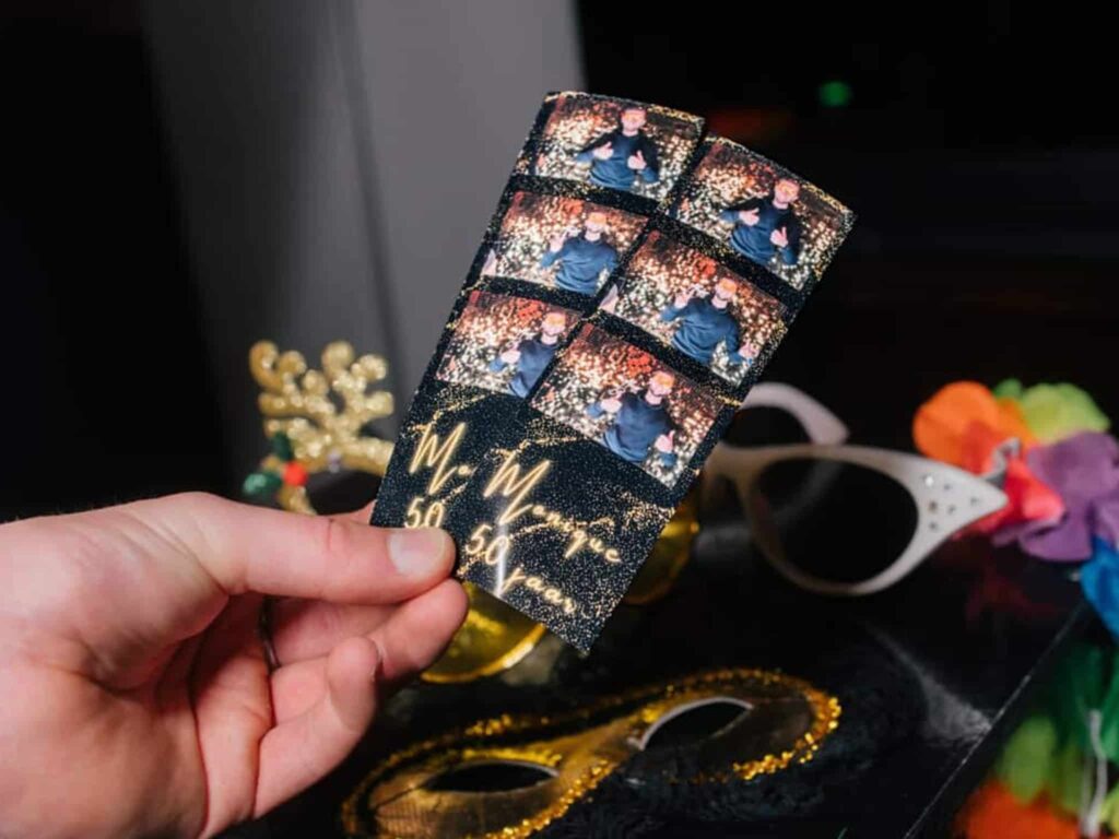 Fotostrip in jullie stijl