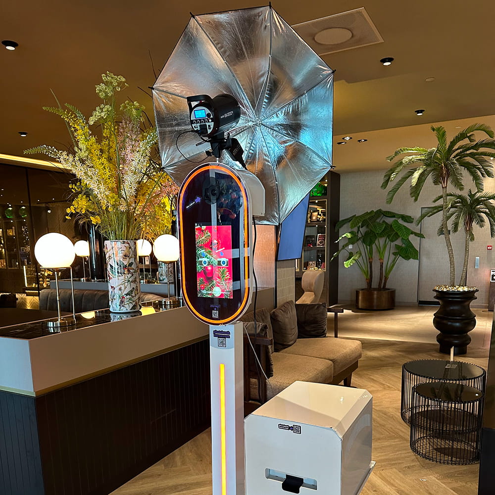 Luxe photobooth zuil